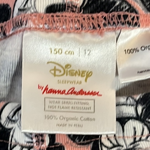 Hanna Andersson Disney collaboration organic cotton Mickey Mouse pajamas plush - Picture 5 of 7